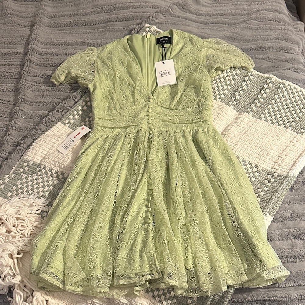 bardot green lace dress | Dresses | Nwt Womens Bardot VariantAvailable:3Y
